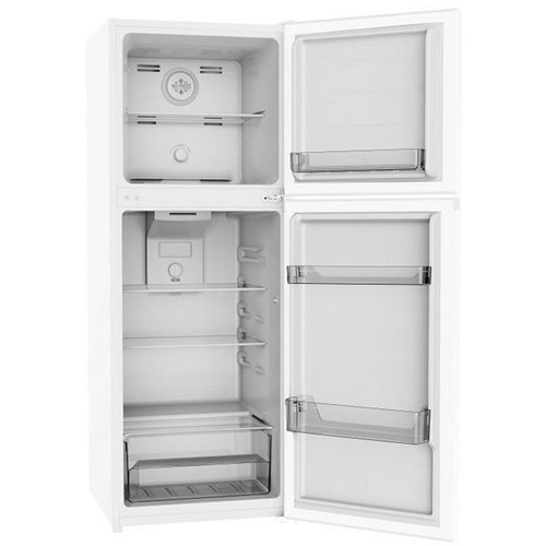 Nero Freestanding Fridge Freezer 198L White