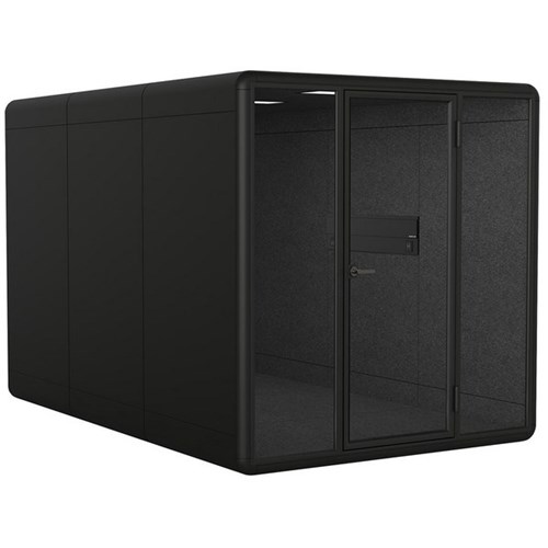 Koplus Kolo Duo++ Meeting Booth 2200x2250mm Black/Black/Dark Grey ...