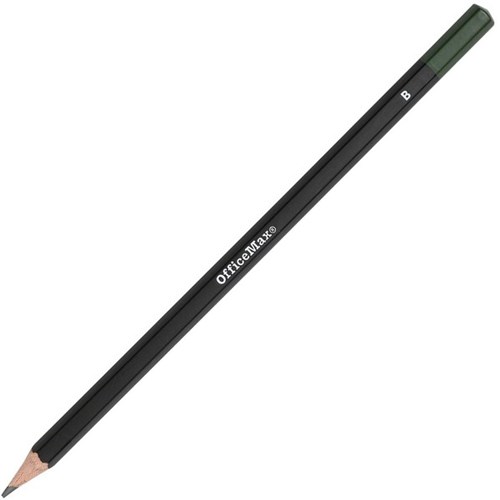 OfficeMax B Lead Pencils, Pack of 12