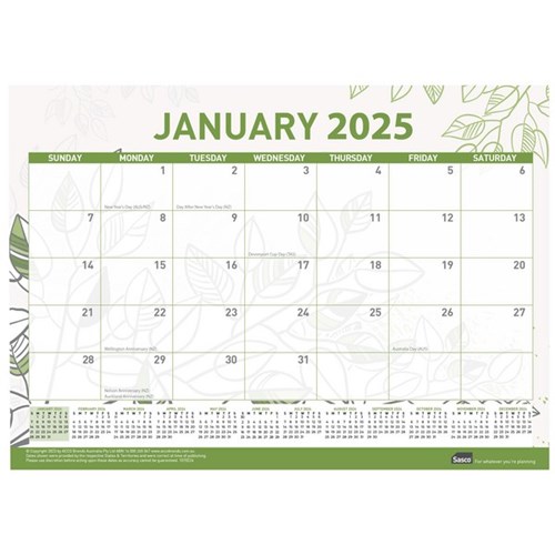 Sasco Desk Planner Small 2025 210x297mm