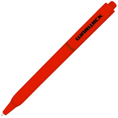 Warwick Red Tri Barrel Ballpoint Pen 1.0mm Medium Tip