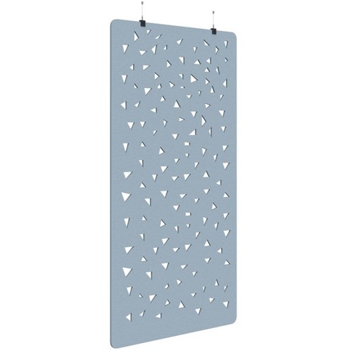 Sonic Acoustic Hanging Screen 1200x2250mm Shard Pacific Blue