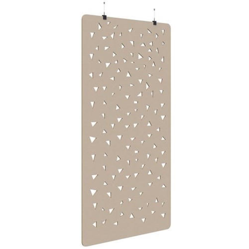 Sonic Acoustic Hanging Screen 1200x2250mm Shard Natural