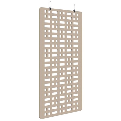 Sonic Acoustic Hanging Screen 1200x2250mm Grid Natural