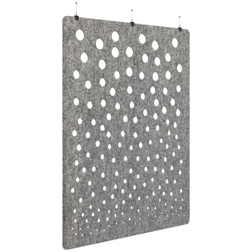 Sonic Acoustic Hanging Screen 1800x2250mm Bubble Marble