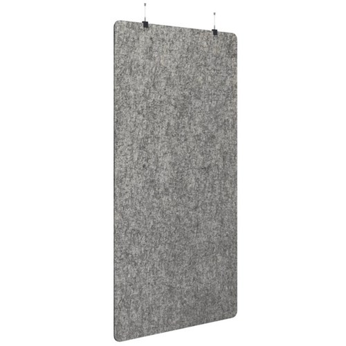 Sonic Acoustic Hanging Screen 1200x2250mm Plain Panel Marble