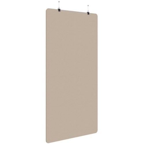 Sonic Acoustic Hanging Screen 1200x2250mm Plain Panel Natural