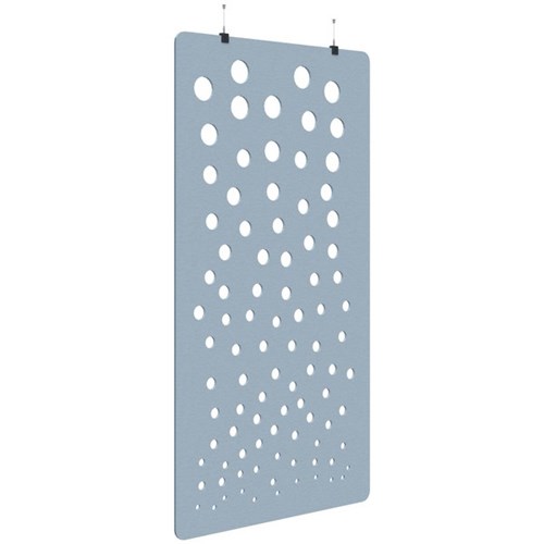 Sonic Acoustic Hanging Screen 1200x2250mm Bubble Pacific Blue