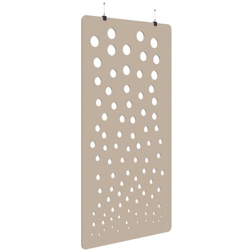 Sonic Acoustic Hanging Screen 1200x2250mm Bubble Natural