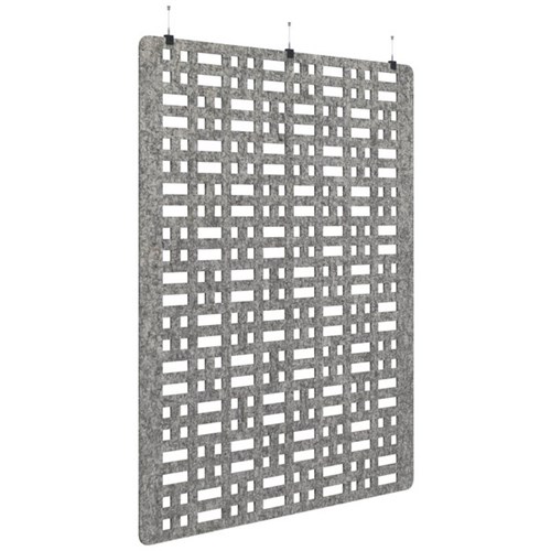 Sonic Acoustic Hanging Screen 1800x2250mm Grid Marble