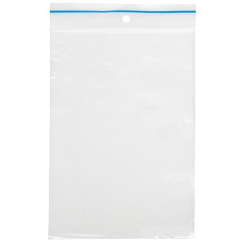 Resealable Plastic Bags 100x155mm Clear, Pack of 100 | OfficeMax NZ
