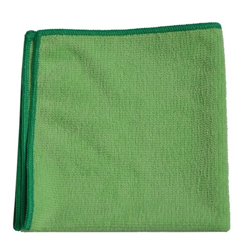 Taski MyMicro Microfibre Cloths Green, Pack of 20