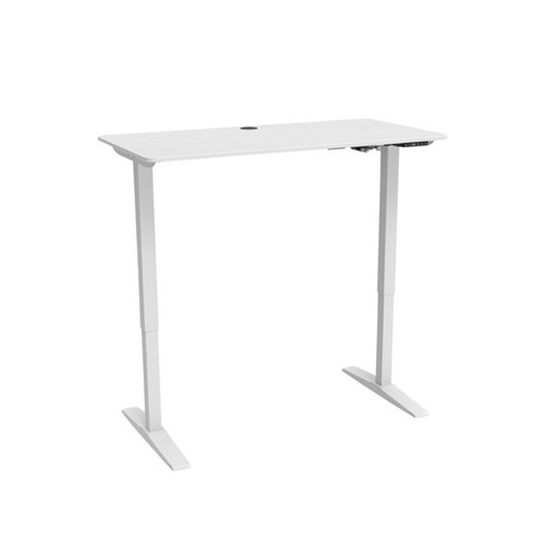 Mondo Lypta Desk & Mondo Zone Chair Bundle White/Black
