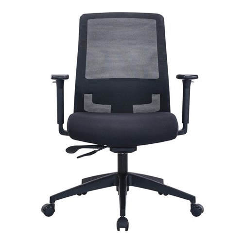 Mondo Lypta Desk & Mondo Zone Chair Bundle White/Black