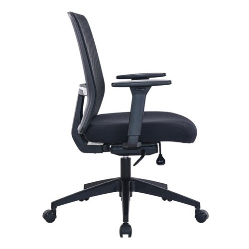 Mondo Lypta Desk & Mondo Zone Chair Bundle Black