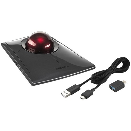 Kensington SlimBlade Pro Wireless Trackball Mouse Black