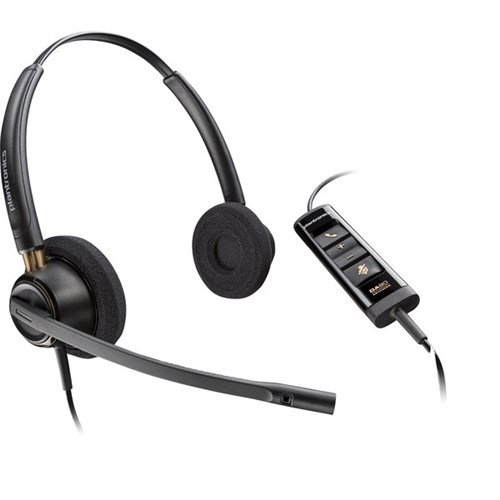 Poly EncorePro 525 Binaural MS Certified Stereo USB-A Headset