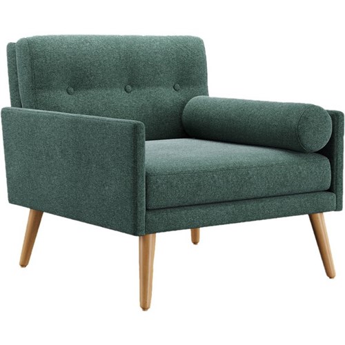 Frankie Single Seater Sofa Hawthorn Fabric/Forest