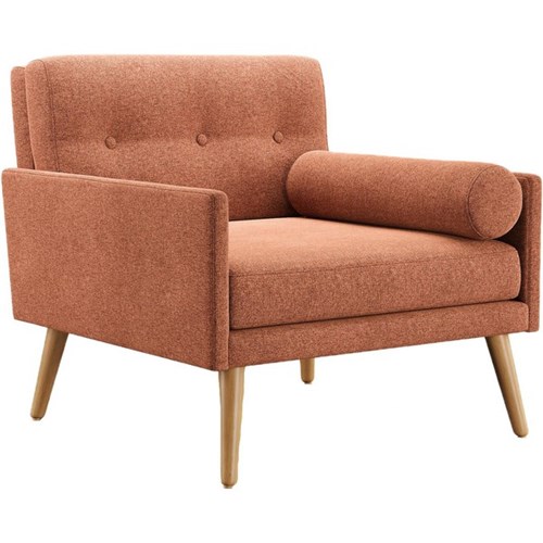 Frankie Single Seater Sofa Hawthorn Fabric/Earth