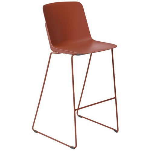 Scout Barstool 515x535x1070mm Rust