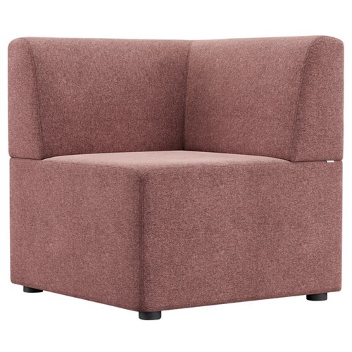 Snug Corner Sofa Hawthorn Fabric/Rosewood