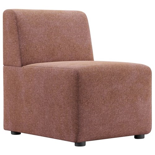 Snug Single Seater Sofa Hawthorn Fabric/Earth