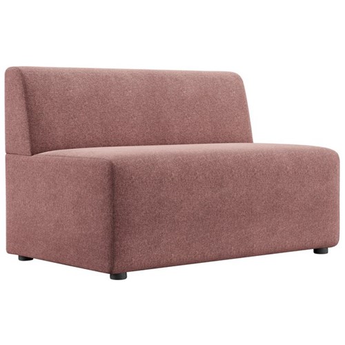 Snug 2 Seater Sofa Hawthorn Fabric/Rosewood