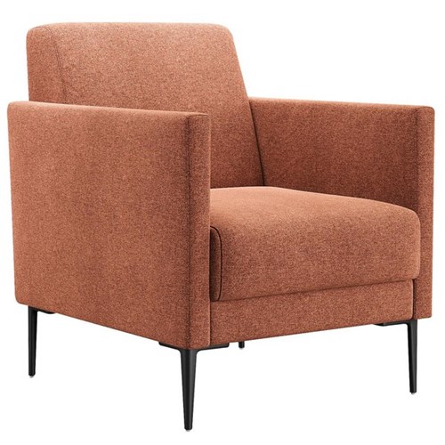 Bling Single Seater Sofa Hawthorn Fabric/Earth