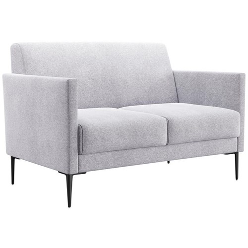 Bling 2 Seater Sofa Hawthorn Fabric/Silver
