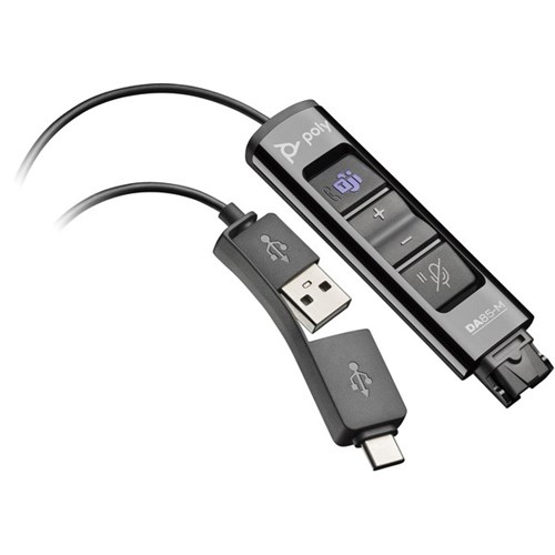 Poly DA85-M USB to QD Headset Adaptor