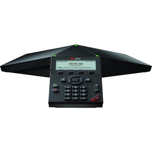 Poly Trio 8300 IP Conference Phone PoE-Enabled Black