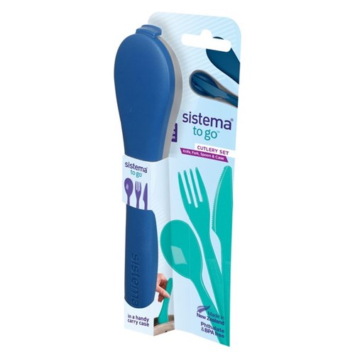 Sistema To Go Cutlery Assorted Colours Set