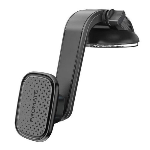 Promate Universal 360 Cradleless Magnetic Car Mount Black