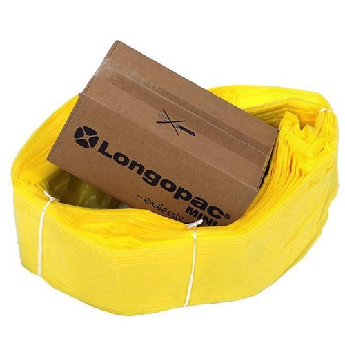 Longopac Mini Waste Bags Cassette 60m Yellow