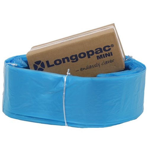 Longopac Mini Waste Bags Cassette 60m Blue