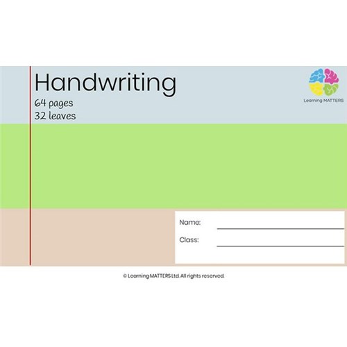 Learning Matters Handwriting Book