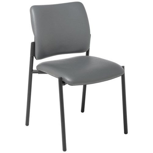 Polo Chair Black Frame Charisma Gunmetal/Grey