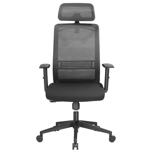 Brateck Office Chair Ergonomic Breathable Mesh Back and Headrest Black