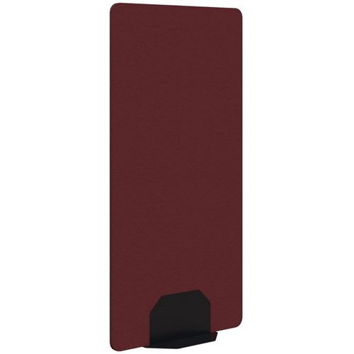 Sonic Acoustic Freestanding Screen 900x1800mm Maroon