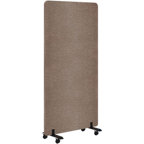 Edge Free-Standing Mobile Screen 1200x1200mm Keylargo Pumice