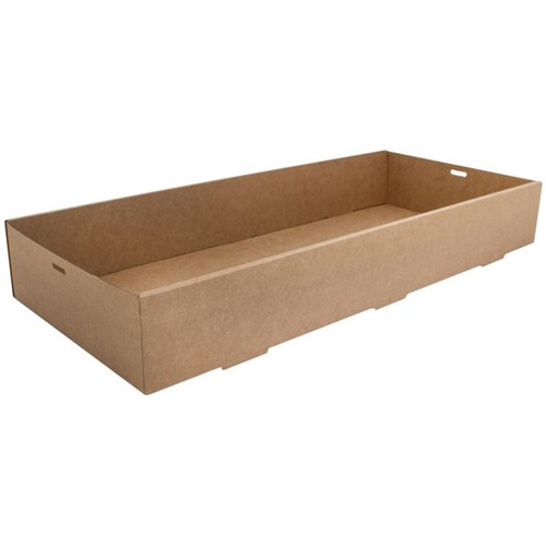 Alfresco Kraft Catering Box Large Brown, Carton of 50