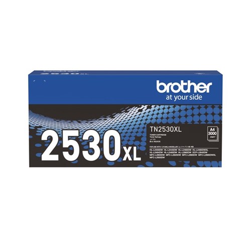 Brother TN2530XL Black Laser Toner Cartridge High Yield