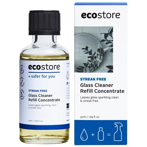 ecostore Glass Cleaner Concentrate Refill 50ml