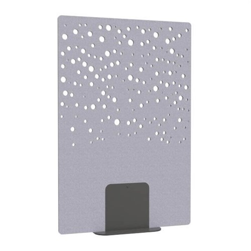 Satori Acoustic Divider Screen 1200x1800mm Bubbles Light Grey