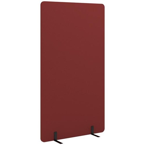 Boyd Visuals Freestanding Partition Screen 1 Panel 1000x1800mm Wine