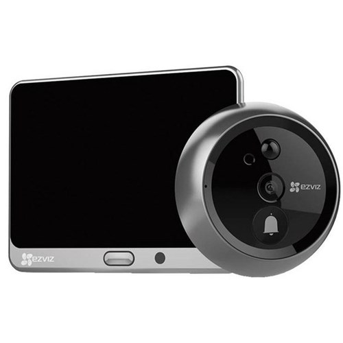 Ezviz Video Peephole Doorbell 2K Wire-Free Smart & 4.3