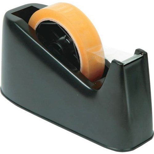 OfficeMax Desktop Tape Dispenser For 33m & 66m Tape Large Black