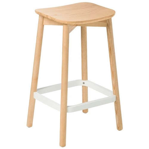 Eden Orlo Kitchen Stool 650mm Natural Ash