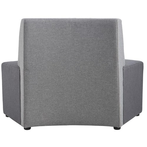 Konfurb Arco Series Convex with Back Grey/Graphite