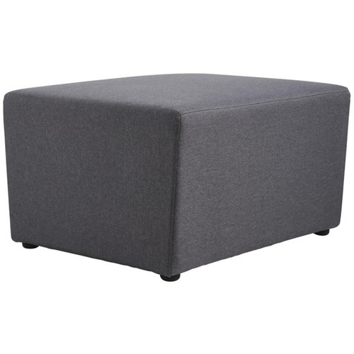 Konfurb Arco Series Straight Ottoman Graphite